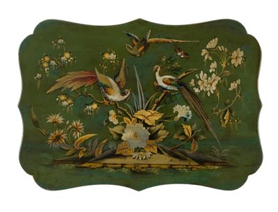 Japanned Table (Detail), c.1830-40 by English School